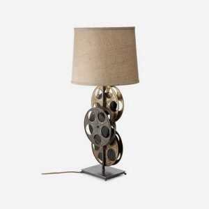 Film reel lamp